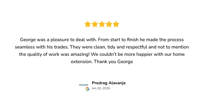 review 6 - Premium builders in Western Sydney